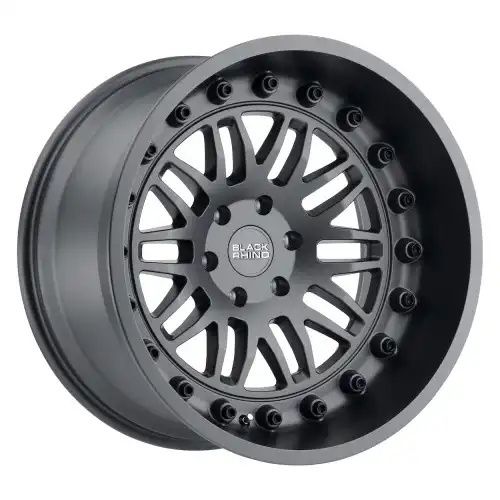 Black Rhino FURY MATTE GUNMETAL 6x139.7 20R 9.5 112.1 12