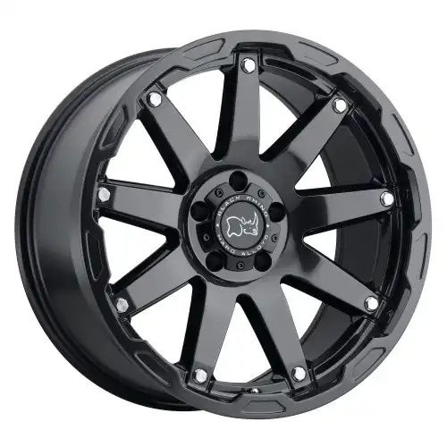 Black Rhino OCEANO GLOSS GUN BLACK W/ STAINLESS BOLTS 5x127 20R 9.5 71.5 -18