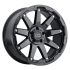 Black Rhino OCEANO GLOSS GUN BLACK W/ STAINLESS BOLTS 5x139.7 20R 9.5 78.1 BNK