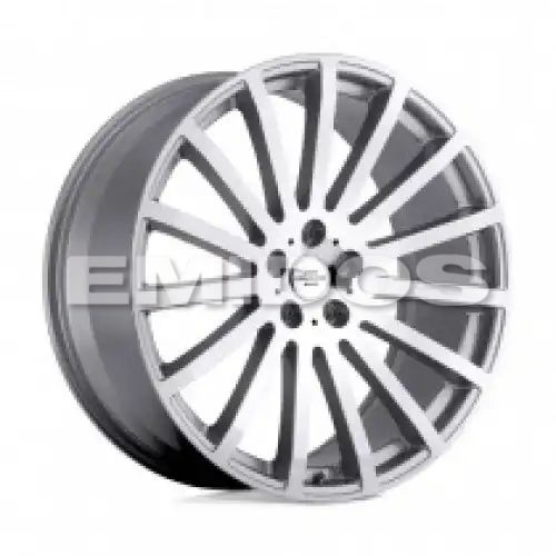 Redbourne DOMINUS SILVER W/ MIRROR CUT FACE 5x120 20R 9.5 72.56 32