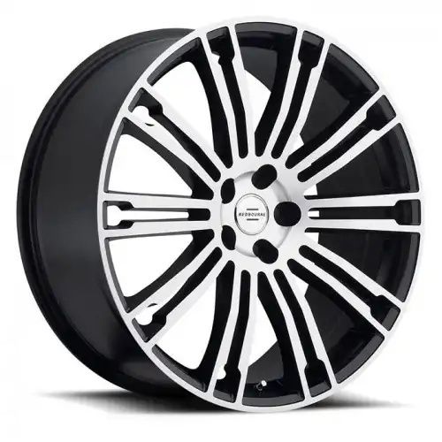 Redbourne MANOR MATTE BLACK W/ MATTE MACHINED FACE 5x120 20R 9.5 72.56 32