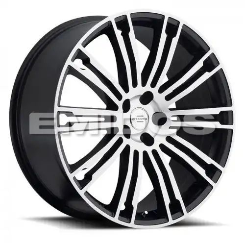 Redbourne MANOR MATTE BLACK W/ MATTE MACHINED FACE 5x120 20R 9.5 72.56 32