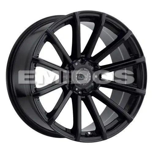 Black Rhino ROTORUA GLOSS BLACK 6x114.3 20R 9.5 76.1 12