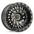 Black Rhino SHREDDER MATTE BLACK W/ MACHINED DARK TINT 6x139.7 20R 9.5 112.1 12