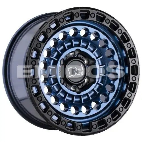 Black Rhino SENTINEL COBALT BLUE W/ BLACK RING 8x165.1 20R 9.5 125.1 -18