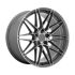 BEYERN DAMON MATTE GUNMETAL W/ BRUSHED FACE 5x120 21R 11 74.1 30