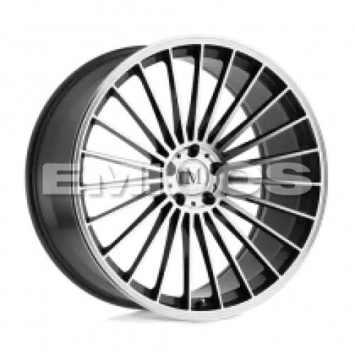 Mandrus 23 GUNMETAL W/ MIRROR CUT FACE 5x112 22R 10.5 66.56 38