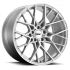 TSW SEBRING SILVER W/ MIRROR CUT FACE 5x120 22R 10.5 76.1 28