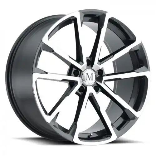 Mandrus WOLF GLOSS GUNMETAL W/ MIRROR CUT FACE 5x130 22R 10.5 84.1 35