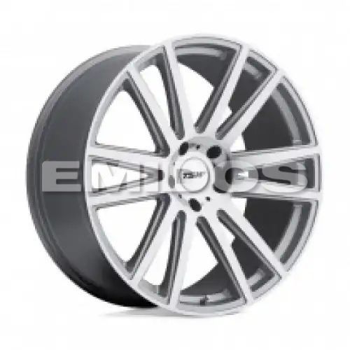 TSW GATSBY SILVER W/ MIRROR CUT FACE 5x130 22R 10 84.1 35