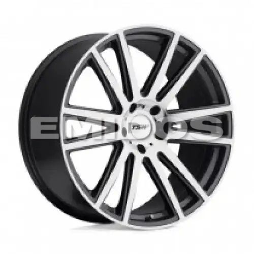 TSW GATSBY GUNMETAL W/ MIRROR CUT FACE 5x120 22R 10 76.1 37