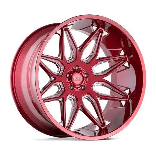 Tuff T3B CANDY RED 5x127 22R 12 71.5 -45