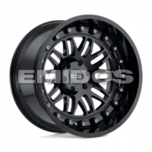 Black Rhino FURY GLOSS BLACK 6x139.7 22R 11.5 112.1 -44