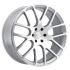 Black Rhino KUNENE SILVER W/ MIRROR-CUT FACE 5x127 22R 9.5 71.5 30