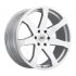 Black Rhino MOZAMBIQUE SILVER W/ MIRROR CUT FACE 5x139.7 22R 9.5 78.1 20