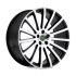 Redbourne DOMINUS GLOSS BLACK W/ MIRROR CUT FACE 5x120 22R 9.5 72.56 32
