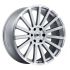 Black Rhino SPEAR SILVER W/ MIRROR-CUT EDGE 6x139.7 22R 9.5 112.1 25