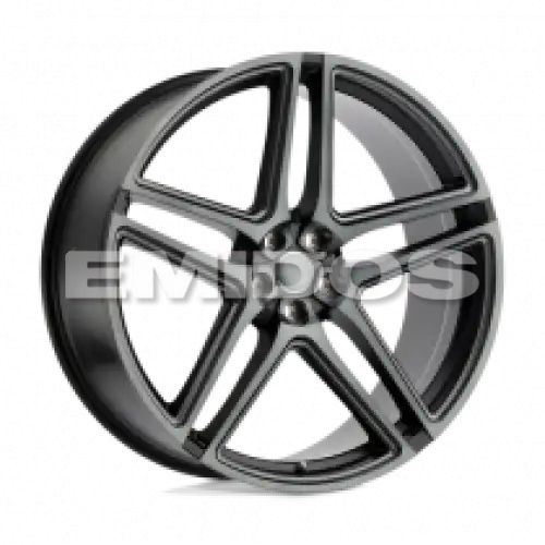 Redbourne CROWN MATTE BLACK W/ MACHINED FACE & MILLED SPOKE 5x120 24R 10 72.56 35