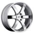 Black Rhino PONDORA SILVER W/ MACHINE FACE & LIP 6x139.7 24R 10 112.1 25