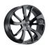 Redbourne VINCENT GLOSS BLACK - DIRECTIONAL 5x120 24R 10 72.56 35