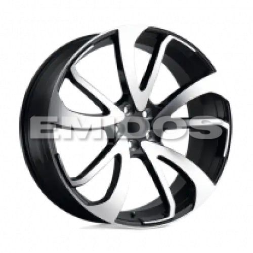 Redbourne VINCENT GLOSS BLACK W/ MIRROR CUT FACE - DIRECTIONAL 5x120 24R 10 72.56 35