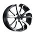 Redbourne VINCENT GLOSS BLACK W/ MIRROR CUT FACE - DIRECTIONAL 5x120 24R 10 72.56 35