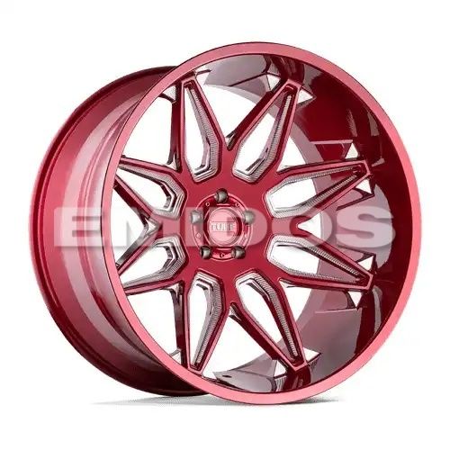 Tuff T3B CANDY RED 5x127 24R 14 71.5 -72