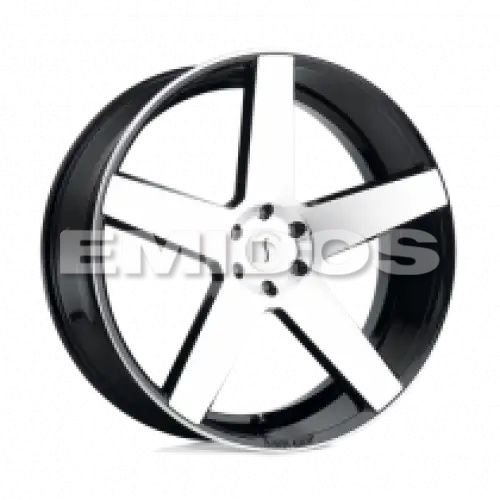 Status EMPIRE GLOSS BLACK W/ MACHINED FACE 6x139.7 24R 9.5 78.1 25