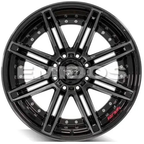 4PLAY Wheels 4P08 Gloss Black w/ Brushed Face & Tinted Clear 6x139.7/6x135 20R 10 106,1 -18