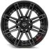 4PLAY Wheels 4P08 Gloss Black w/ Brushed Face & Tinted Clear 8x170 22R 12 124,9 -44