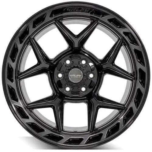 4PLAY Wheels 4P55 Gloss Black w/ Brushed Face & Tinted Clear 6x139.7/6x135 20R 10 106,1 -18