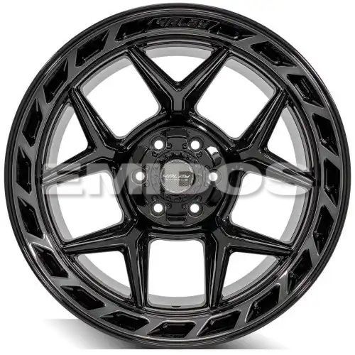 4PLAY Wheels 4P55 Gloss Black w/ Brushed Face & Tinted Clear 6x139.7/6x135 20R 10 106,1 -18