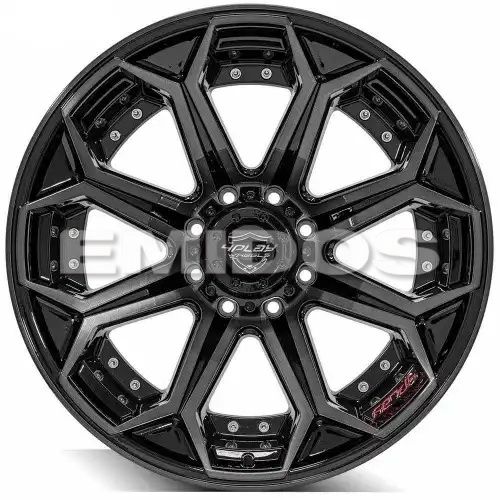 4PLAY Wheels 4P80R Gloss Black w/ Brushed Face & Tinted Clear 6x139.7/6x135 20R 9 106,1 0