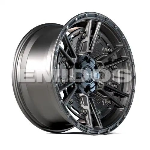4PLAY Wheels 4PS01 Satin Black 5x127/5x139.7 17R 9 87,1 -6