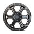 4PLAY Wheels 4PS26 Gloss Black w/ Brushed Face & Tinted Clear 5x112/5x114.3 18R 8 71,6 38