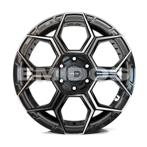 4PLAY Wheels 4PS26 Gloss Black w/ Brushed Face & Tinted Clear 6x139.7/6x135 24R 10 106,1 24