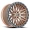 Vortek VRT-608 Matte Bronze With Black Bead Ring 5x127/139.7 20R 10 78.1 -12