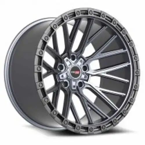 Vortek VRT-608 Matte Titanium With Black Bead Ring 5x127/139.7 20R 10 78.1 -12
