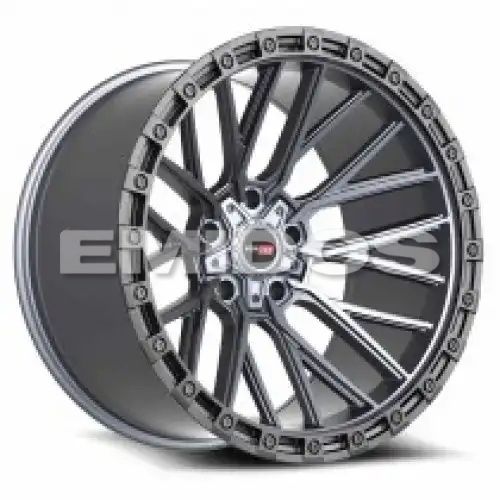 Vortek VRT-608 Matte Titanium With Black Bead Ring 5x127/139.7 20R 10 78.1 -12