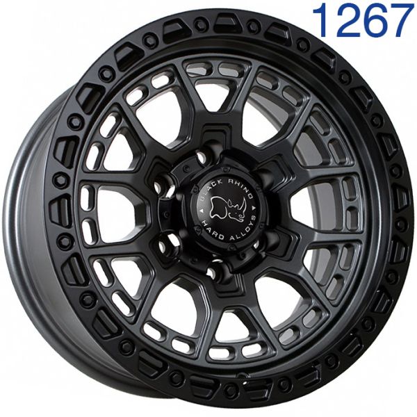 Комплект дисков 27789/16/110.1/Matt Gunmetal with Matt Black