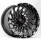 ЛИТЫЕ ДИСКИ 80102 WORX DS241-820BM-2228944 22 J12 ET-44 8X180 124.3 ЧЁРНЫЙ + ПОЛИРОВАННЫЙ СПИЦЫ