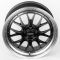 ЛИТЫЕ ДИСКИ 80189 BBS 83463-DS204 19 J8.5 ET35 5X114.3 73.1 ЧЁРНЫЙ МАТОВЫЙ + ПОЛИРОВАННЫЙ ОБОД
