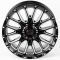ЛИТЫЕ ДИСКИ 80333 WORX 818 20 J9 ET18 6X135/6X139.7 106.1 ЧЁРНЫЙ + ПОЛИРОВАННЫЕ СПИЦЫ
