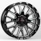 ЛИТЫЕ ДИСКИ 80333 WORX 818 20 J9 ET18 6X135/6X139.7 106.1 ЧЁРНЫЙ + ПОЛИРОВАННЫЕ СПИЦЫ