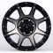 ЛИТЫЕ ДИСКИ 80477 TCW 2187-SV275 17 J9 ET12 6X139.7 110.1 ЧЁРНЫЙ МАТОВЫЙ + БРОНЗОВЫЕ СПИЦЫ