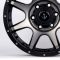 ЛИТЫЕ ДИСКИ 80477 TCW 2187-SV275 17 J9 ET12 6X139.7 110.1 ЧЁРНЫЙ МАТОВЫЙ + БРОНЗОВЫЕ СПИЦЫ
