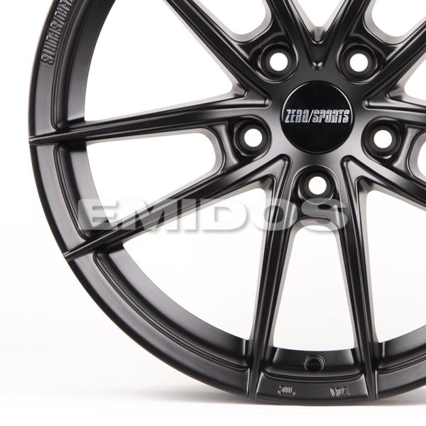 ЛИТЫЕ ДИСКИ 80748 ZERO 2239-DS191 18 J8 ET40 5X108 73.1 ЧЁРНЫЙ МАТОВЫЙ