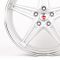 ЛИТЫЕ ДИСКИ 80490 VEEMANN BX03-SB408 19 J9.5 ET25 5X114.3 73.1 СЕРЕБРО + ПОЛИРОВАННЫЙ ОБОД