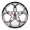 ЛИТЫЕ ДИСКИ 80496 VEEMANN BX04-CS242 18 J8 ET35 5X114.3 73.1 ЧЁРНЫЙ + ПОЛИРОВАННЫЕ СПИЦЫ