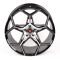 ЛИТЫЕ ДИСКИ 80499 VEEMANN BX04-CS257 19 J9.5 ET38 5X114.3 73.1 ЧЁРНЫЙ + ПОЛИРОВАННЫЕ СПИЦЫ